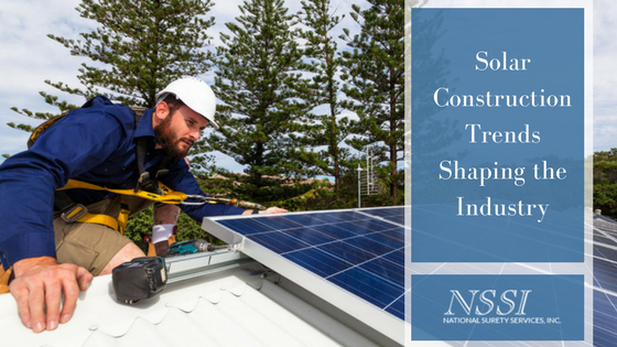 Solar Construction Trends Shaping the Industry