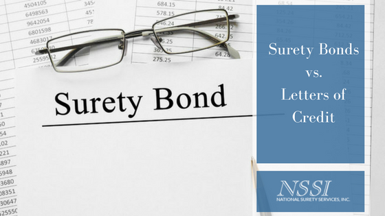 Surety Bonds vs. Letters of Credit